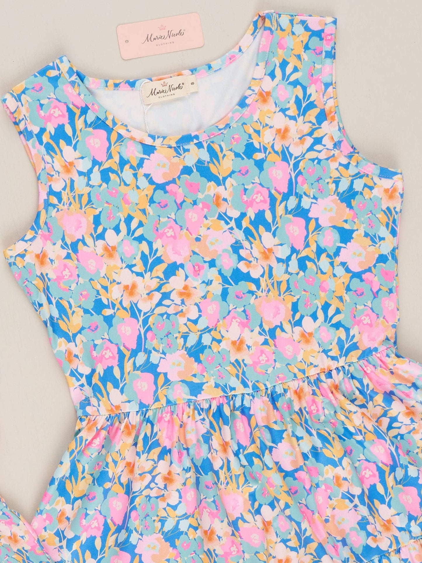 Mom & Me Blossom Breeze Ruffle Dress