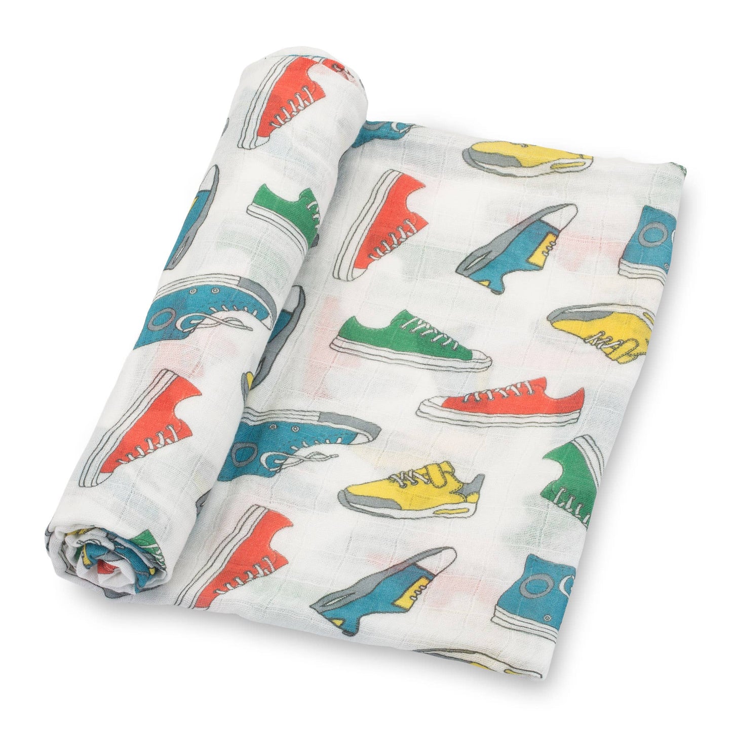 LollyBanks - Sole Mates Baby Swaddle Blanket