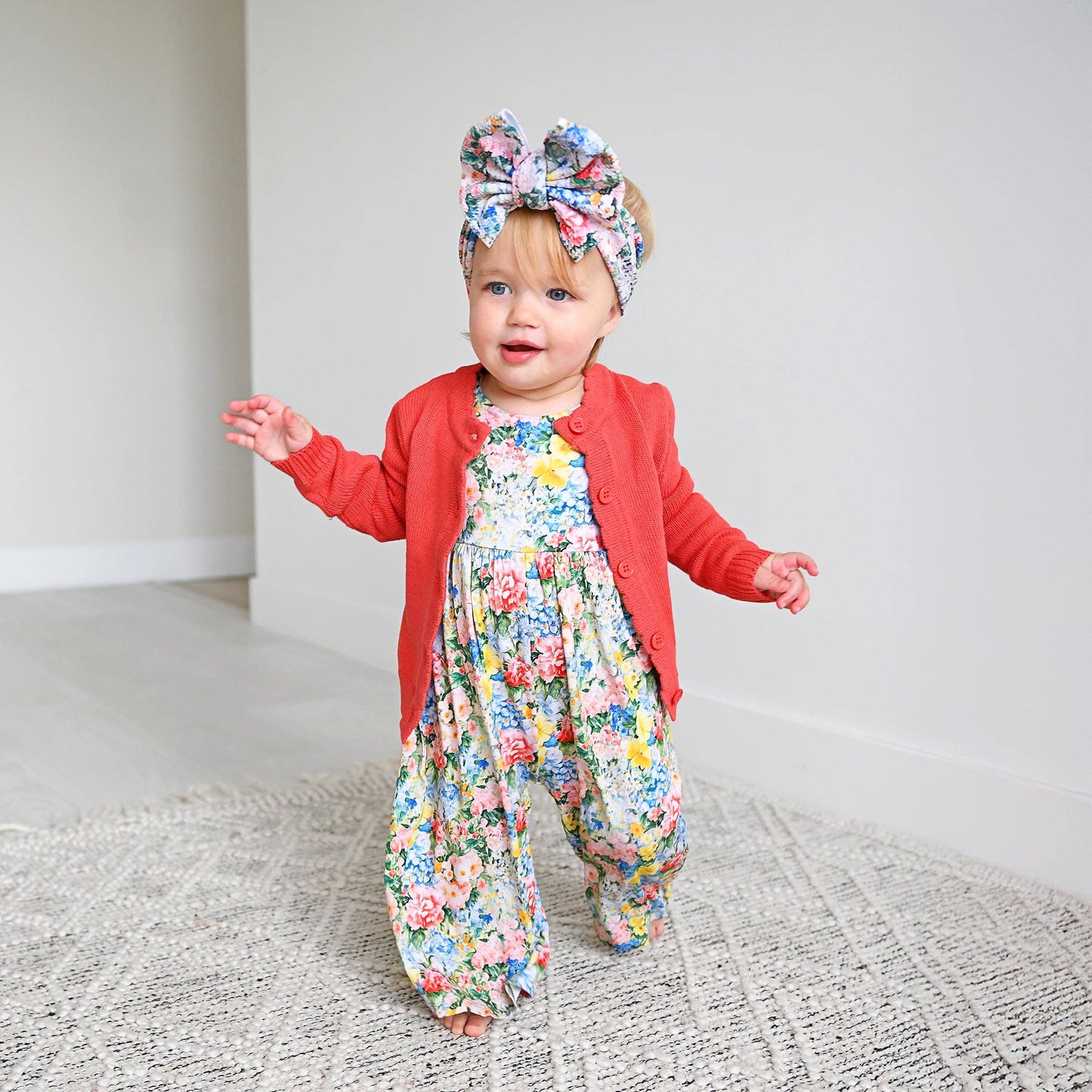 Joanna HEADWRAP Baby Toddler Floral Hair Accessories