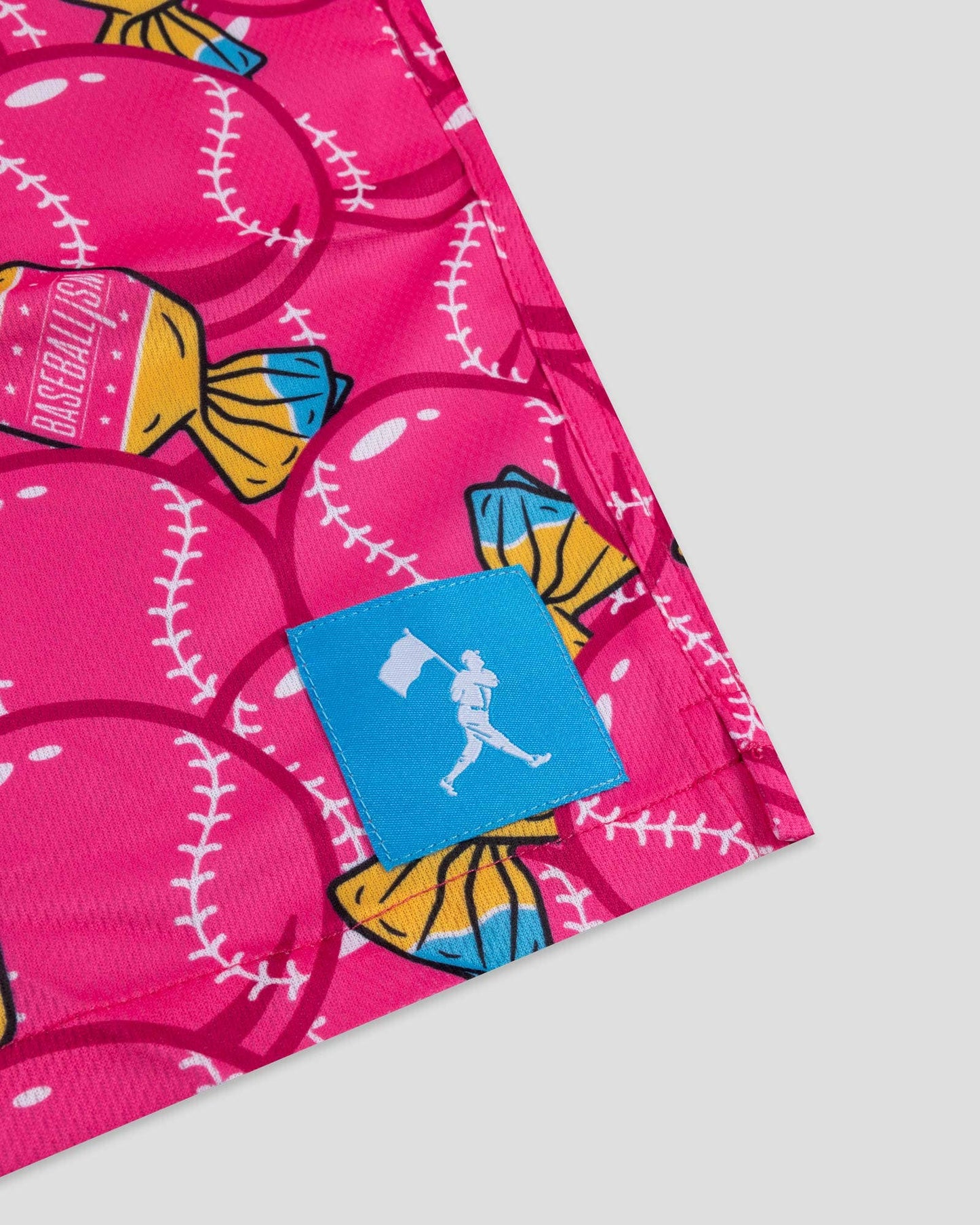 Baseballism- Doubles and Bubbles Diamond Air Mesh Shorts - Youth