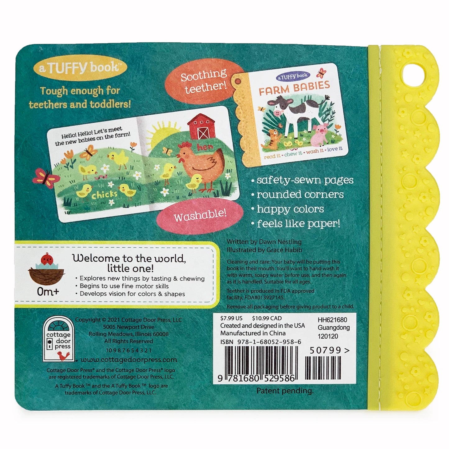 Farm Babies (Tuffy Teether Indestructible Book)