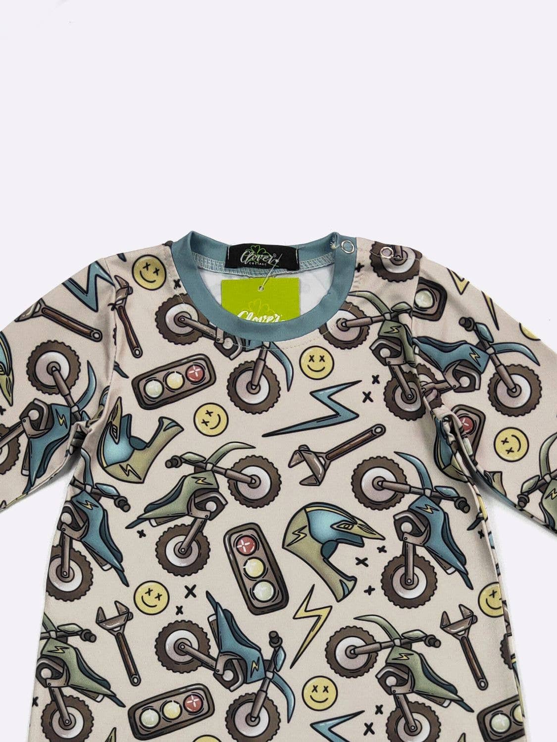Motocross Boy Romper