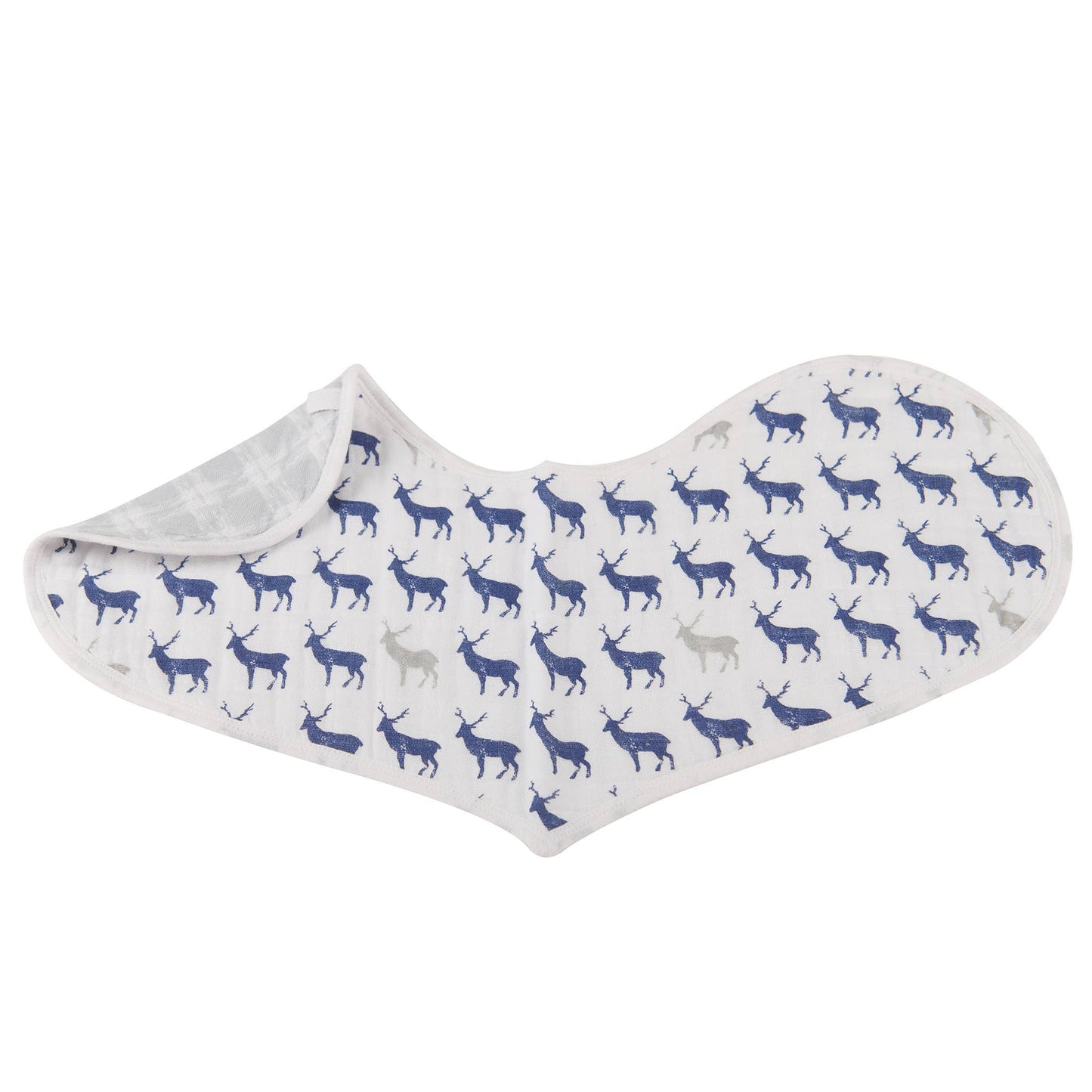 Newcastle Classics - In The Wild Elephant Burp Cloth Bibs - Set of 2