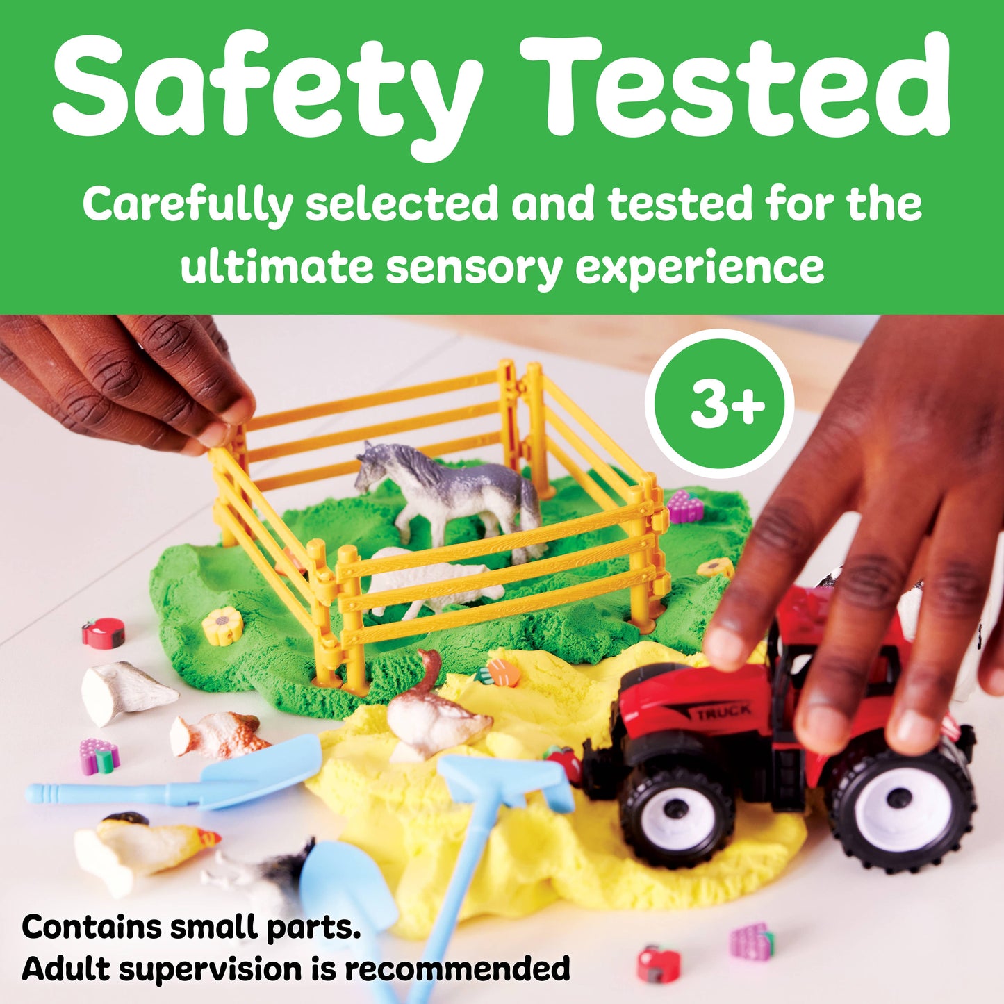 Faber-Castell / Creativity for Kids - Sensory Pack Farm On the Go Sensory Play Set for Kids