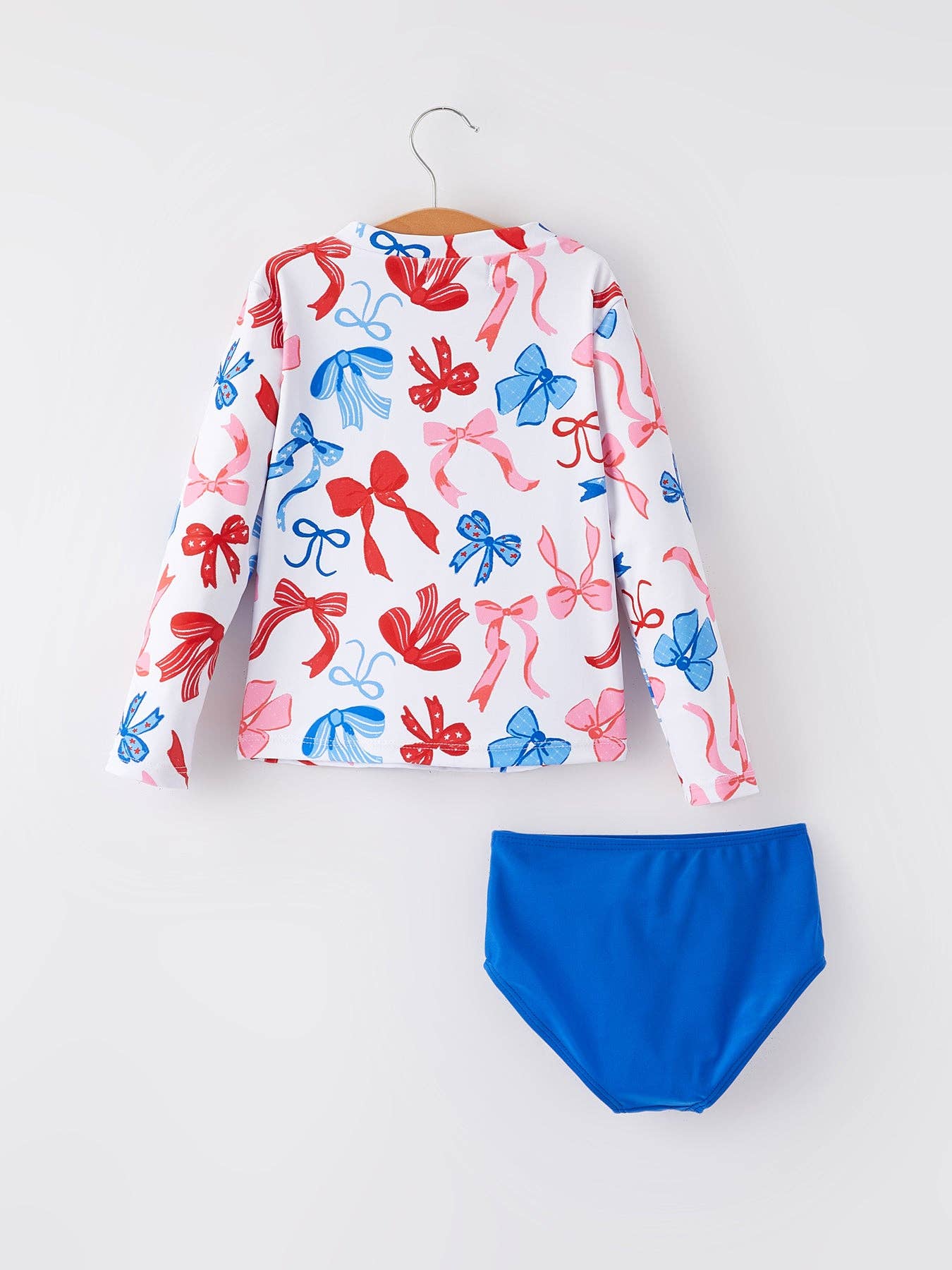 4th of july “Bow” Floral Boutique Swimsuit