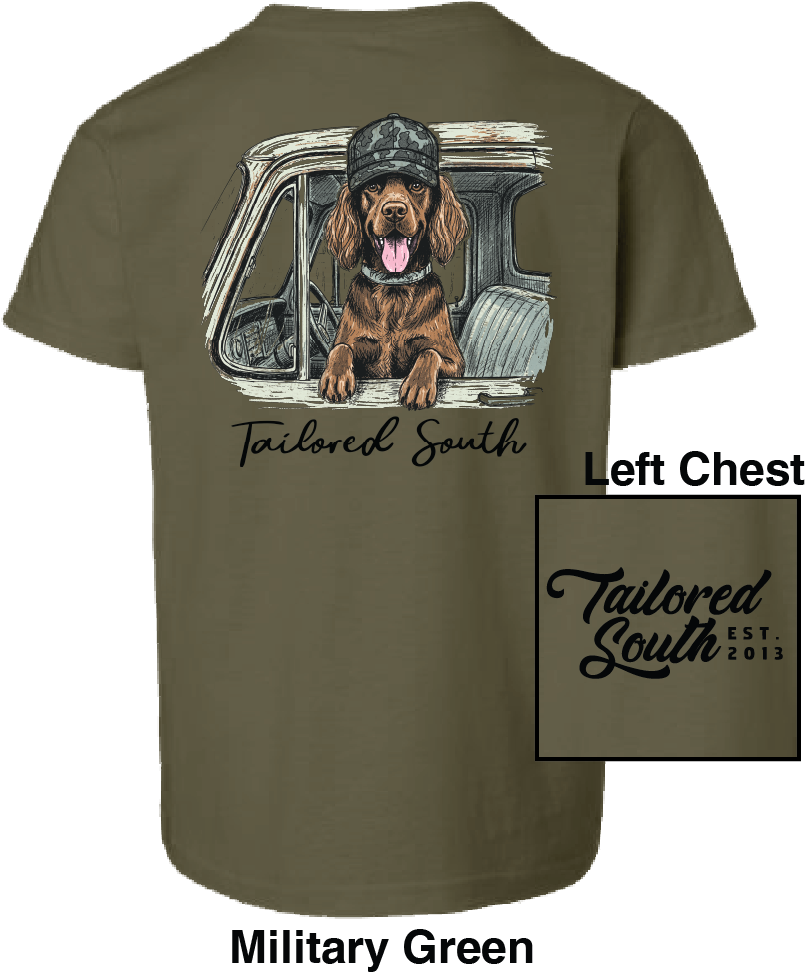 Tailored South Hat Co. - TS026Y - Youth Boykin Truck - Military Green