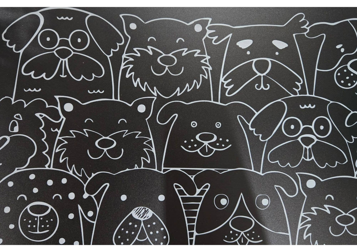 Coloring Placemat Dogs 12x17
