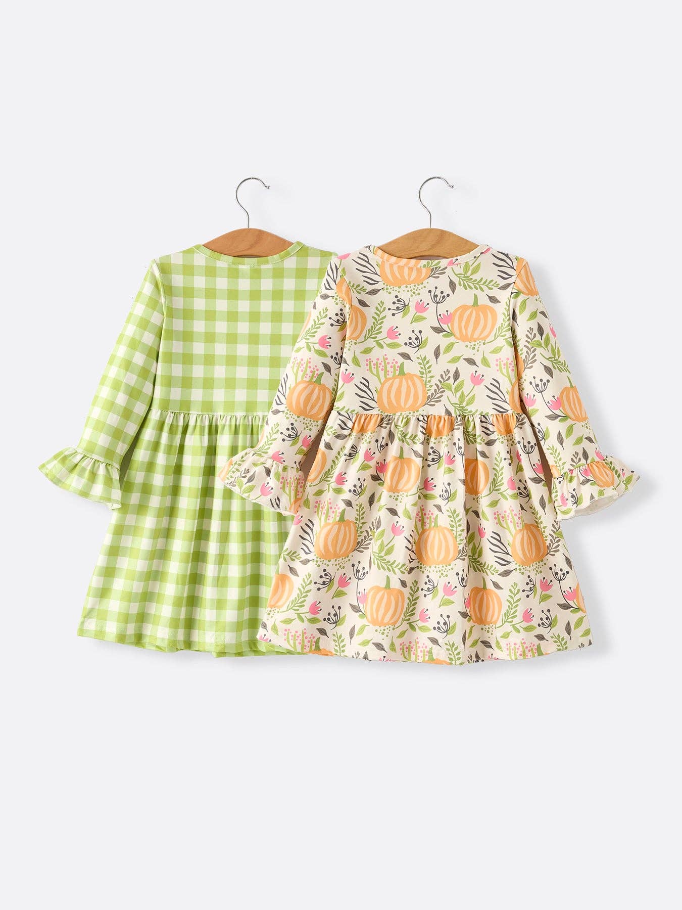 Fall Halloween Thanksgiving Girls Dress