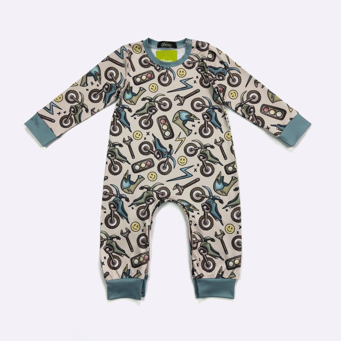 Motocross Boy Romper