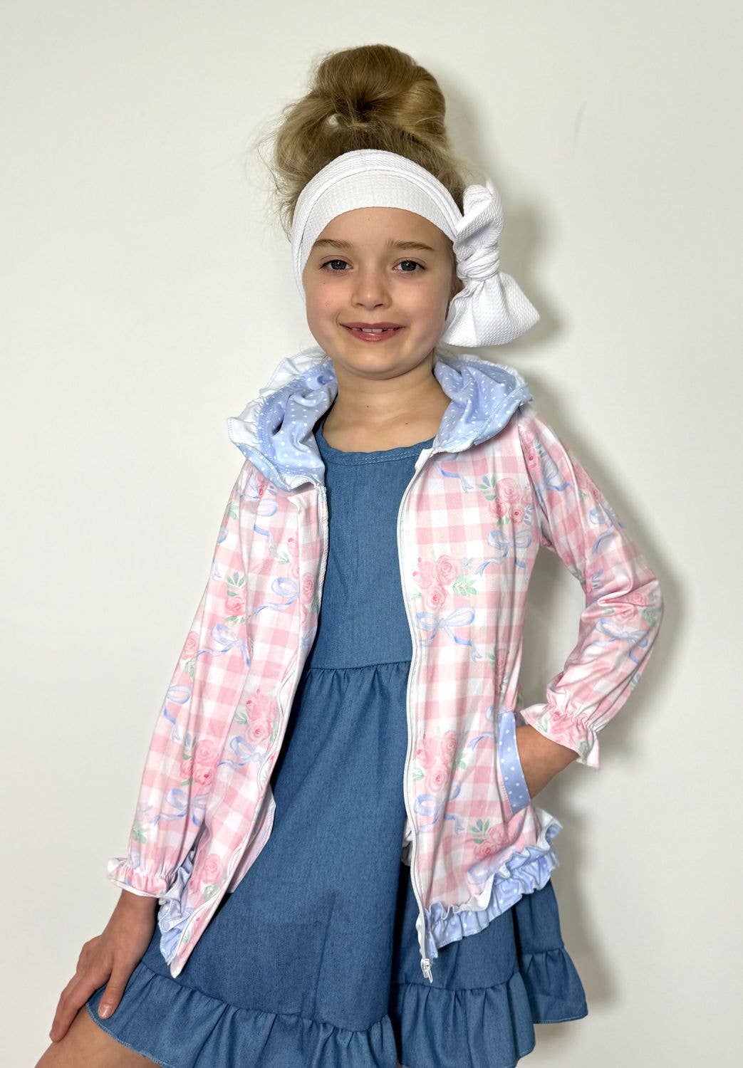 Plaid Coquette Jacket