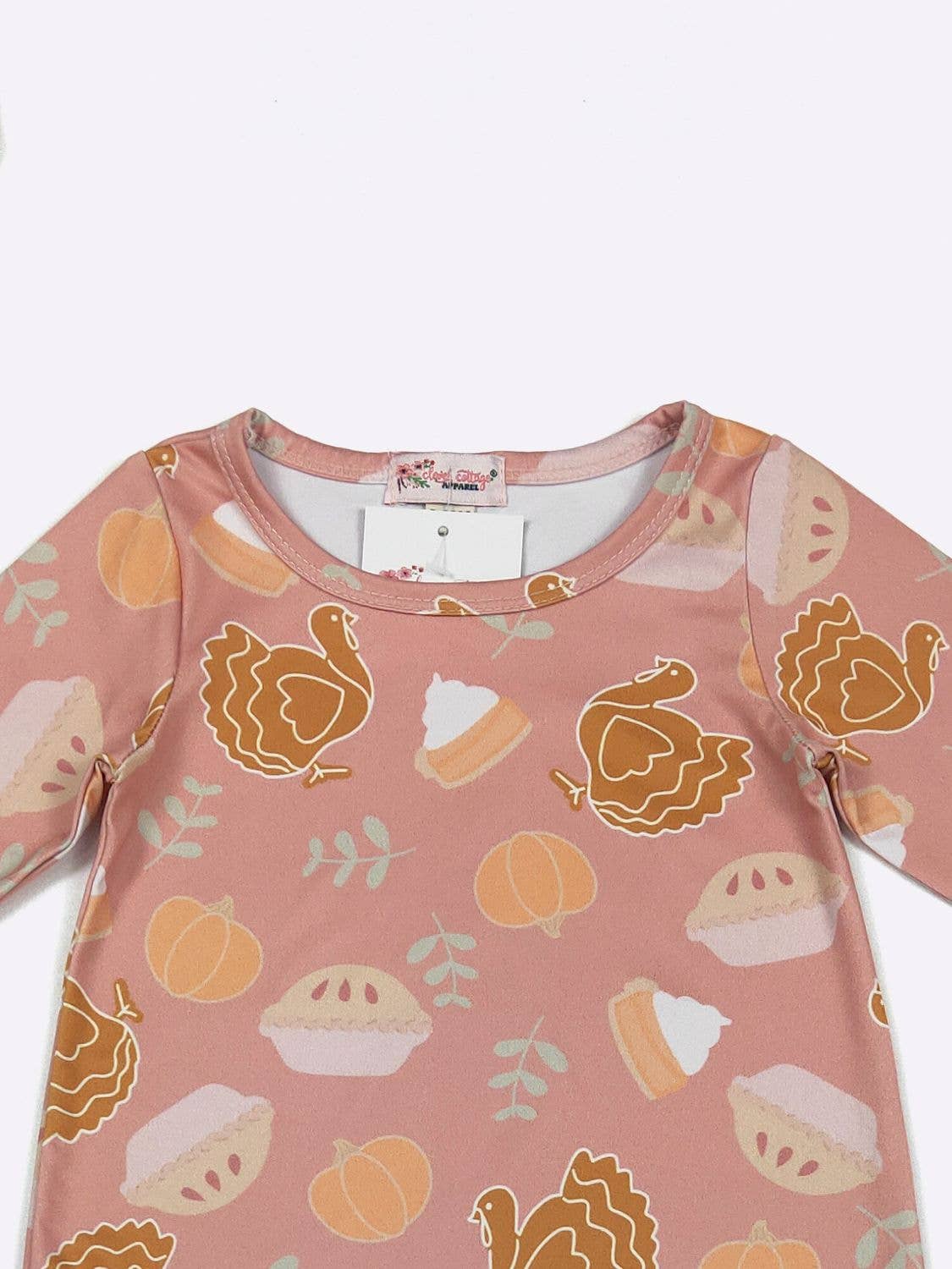 Clover Cottage - Thanksgiving Favorites Baby Romper