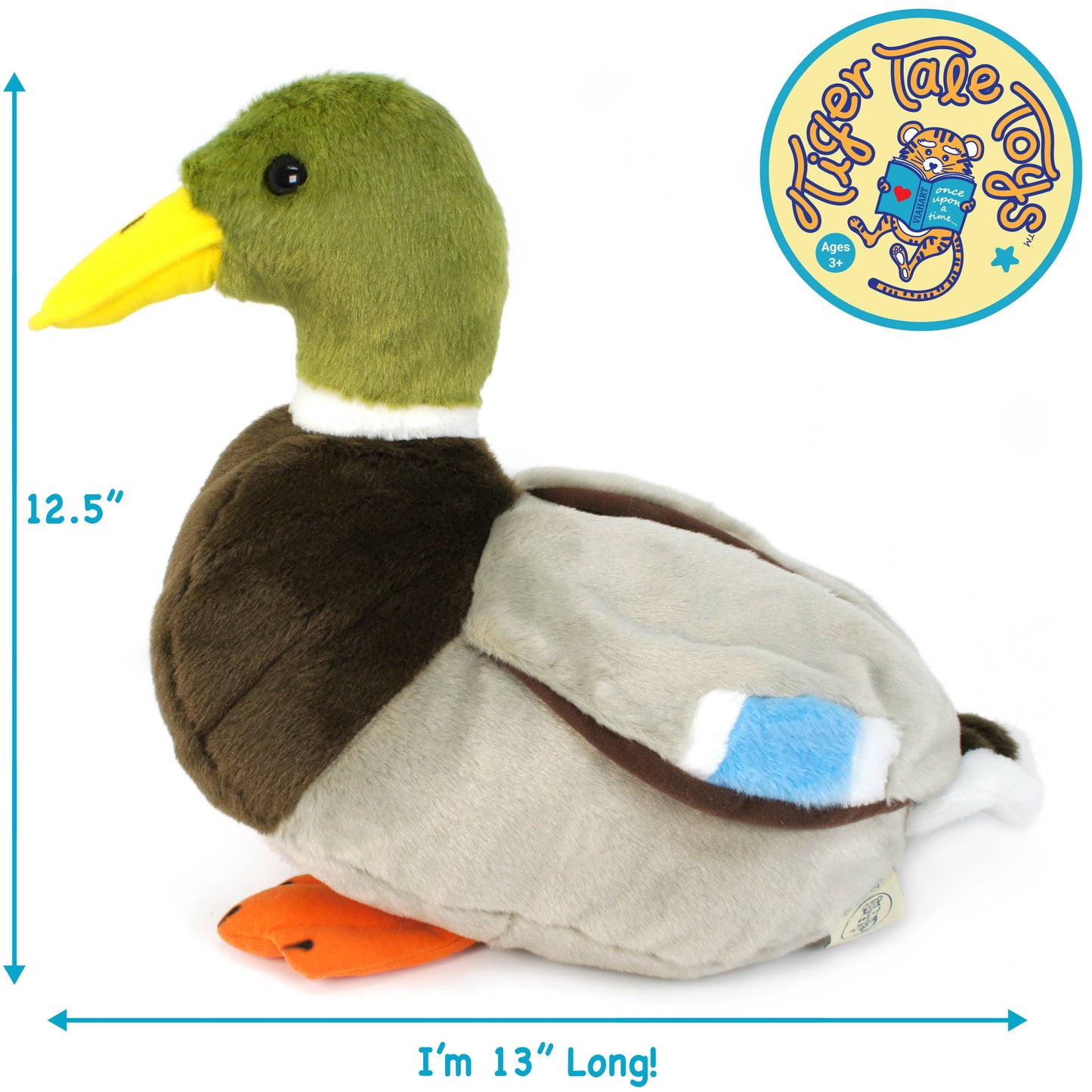 Dakota The Duck | 13 Inch Stuffed Animal Plush