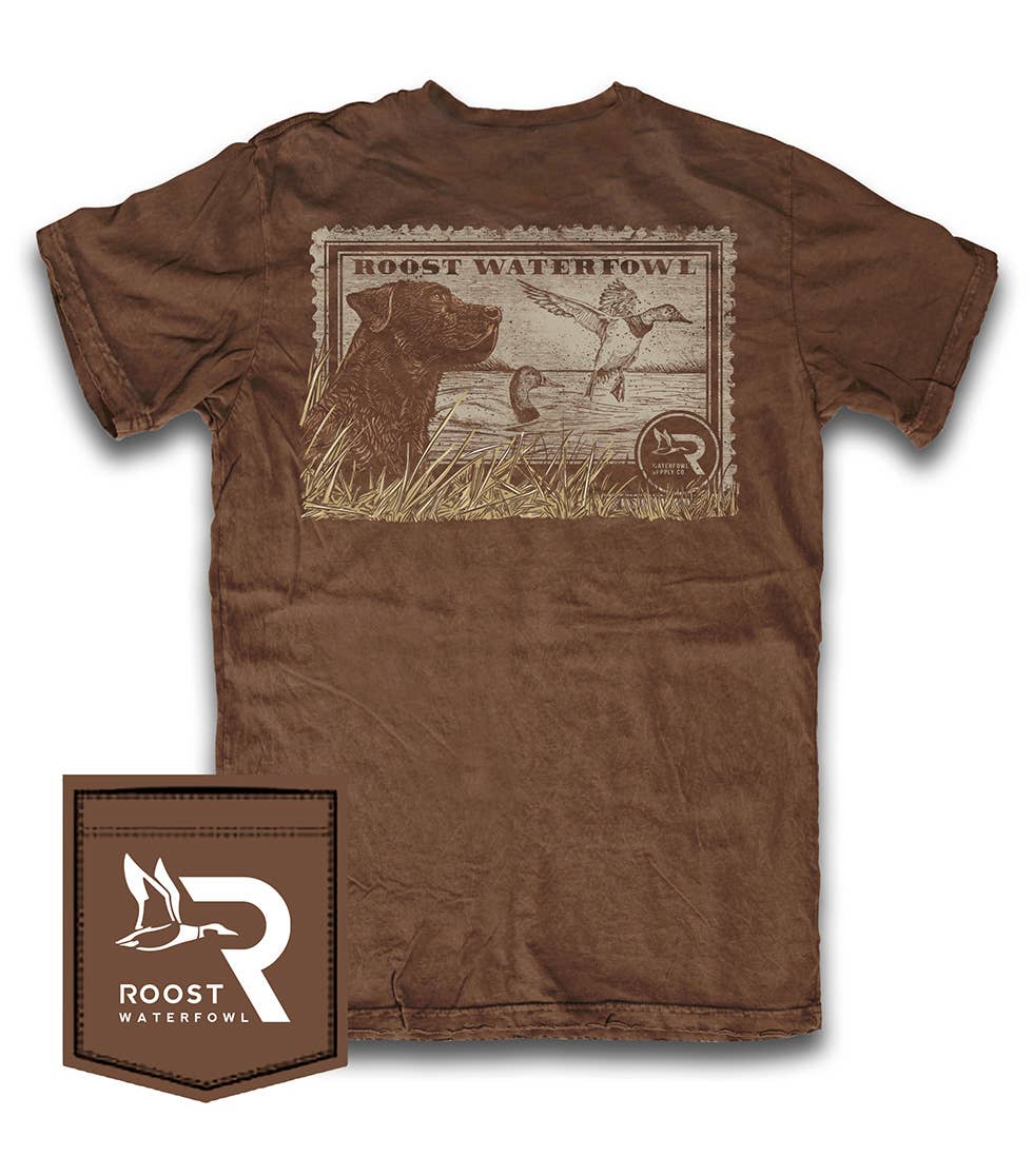 Buck Wild Branding - Roost Brown Lab Stamp (RW-238)