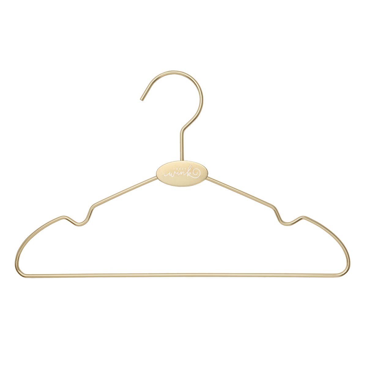 Sweet Wink - Sweet Wink Gold Top Hangers - 12 Pack - Children's Hanger