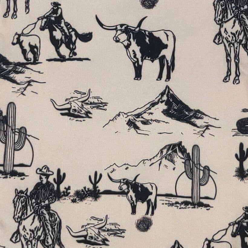 Cowboy Frontier Boy Romper