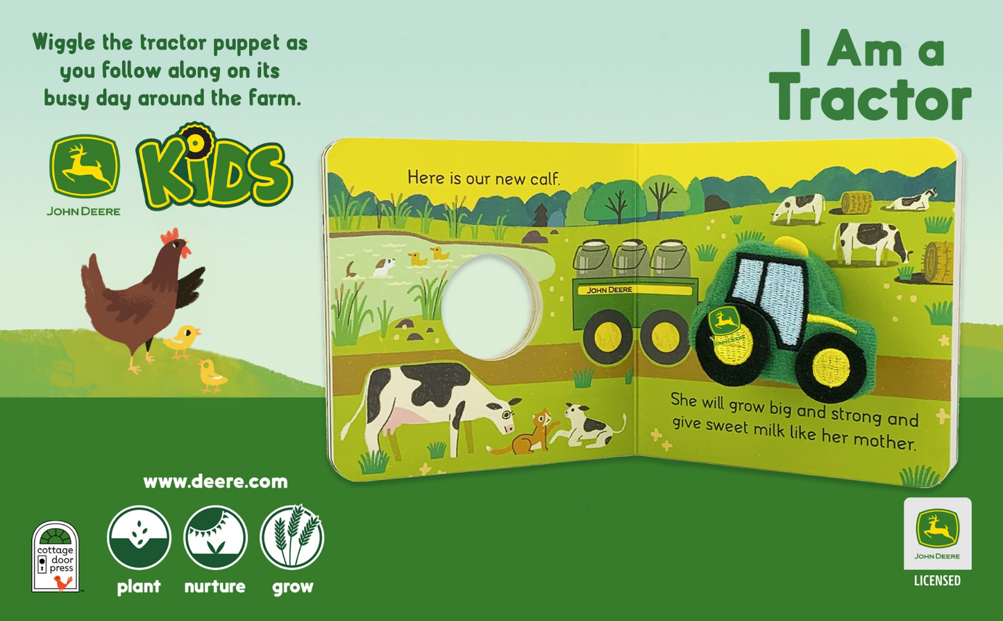 Cottage Door Press - John Deere Kids I Am A Tractor