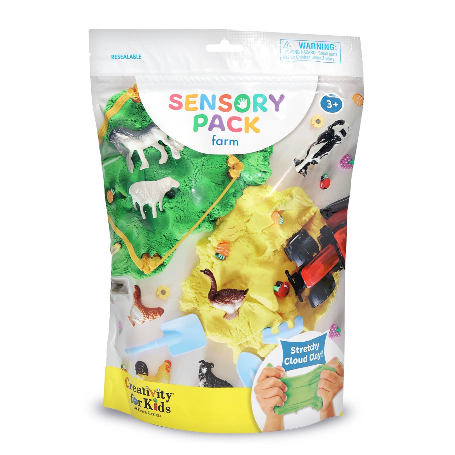 Faber-Castell / Creativity for Kids - Sensory Pack Farm On the Go Sensory Play Set for Kids