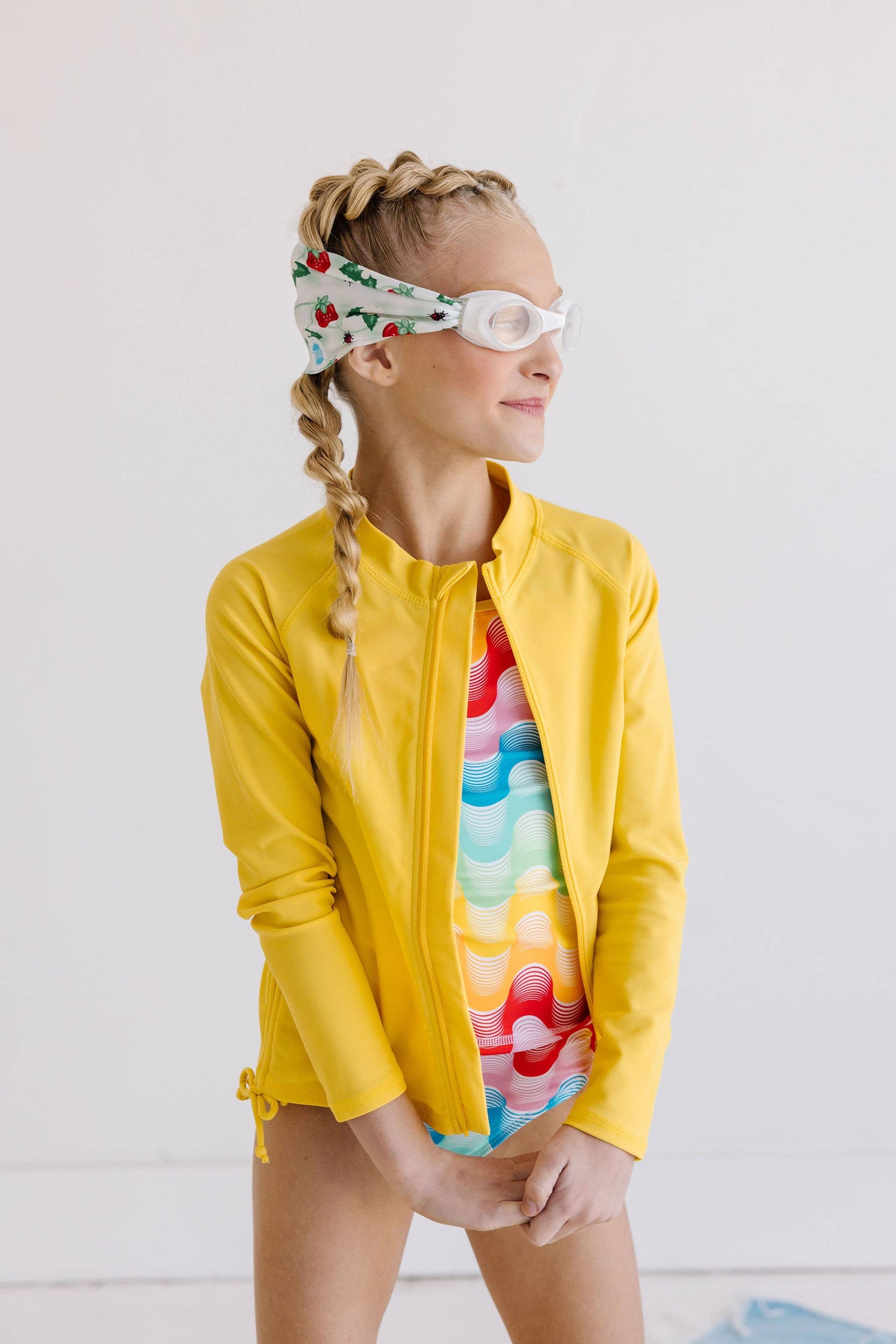 Splash Place Swim Goggles - Strawberry Fields Swim Goggles