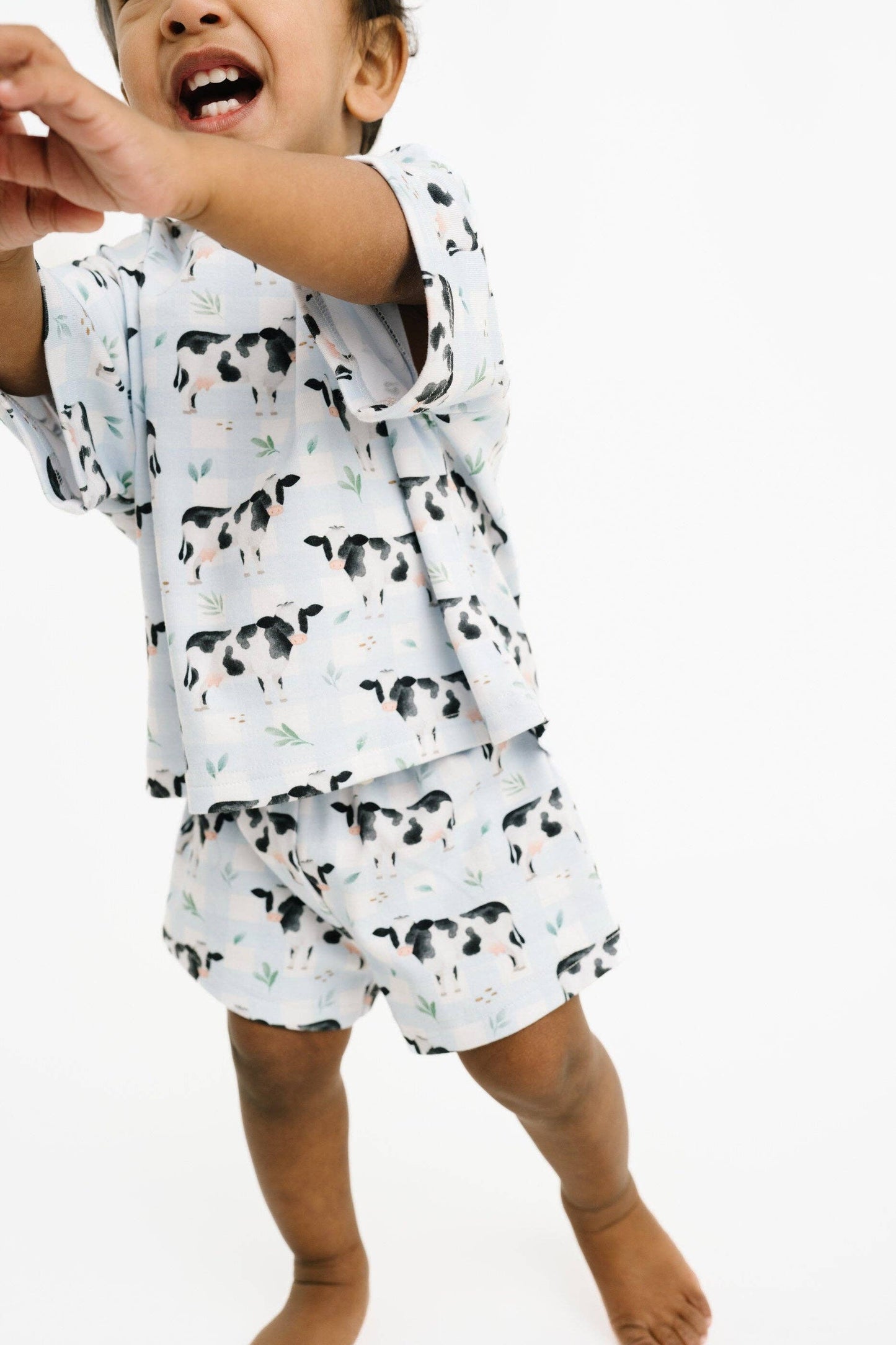 Dairy Cow Slouchy Set