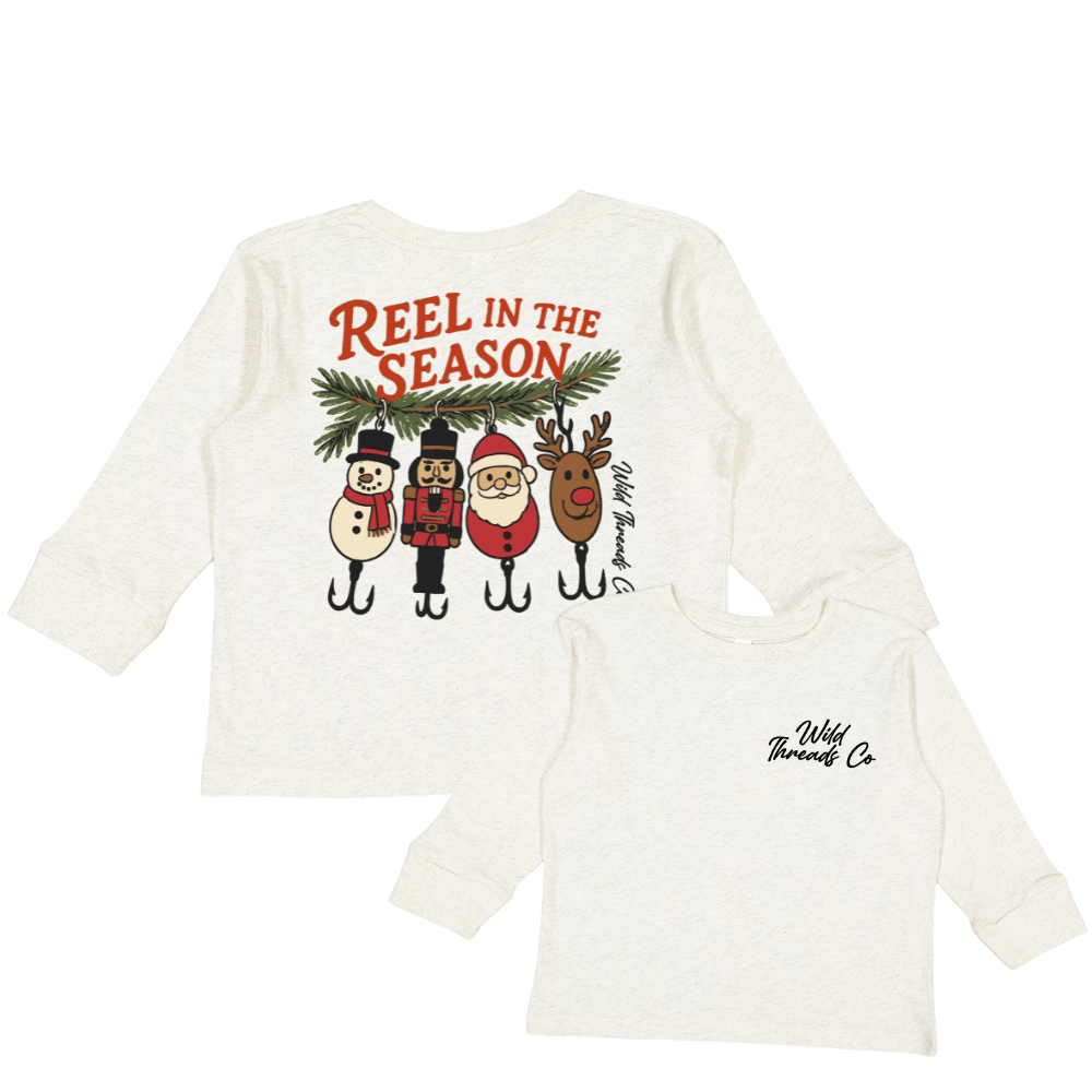 Wild Threads Co - Reel In The Season Long Sleeve Tee