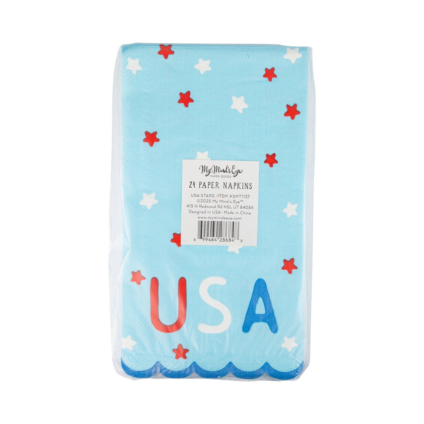 USA Stars Dinner Napkin
