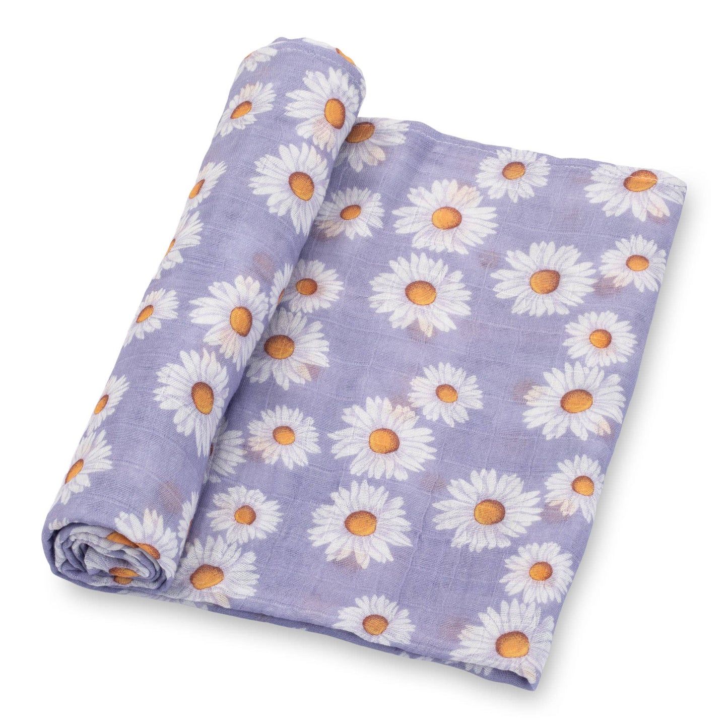 LollyBanks - Beautiful Daisy Baby Swaddle Blanket