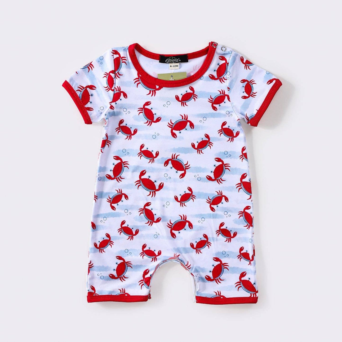 Crabby Boy Romper