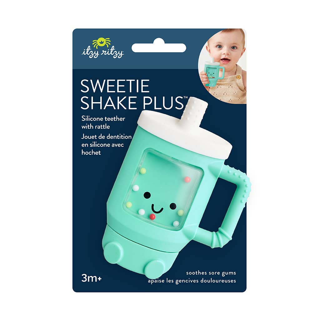 Itzy Ritzy - *NEW* Sweetie Shake Plus™ - Teething + Rattle Toy