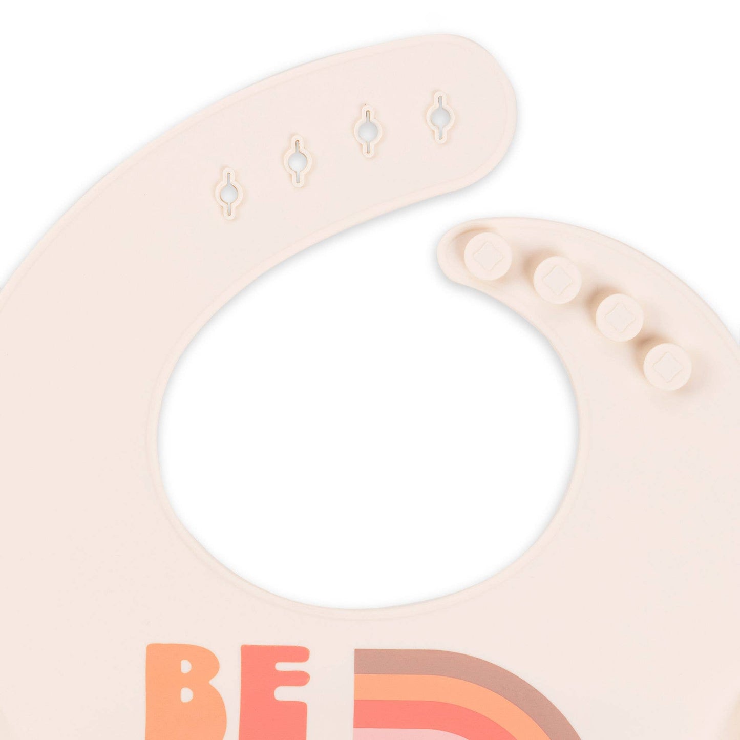 JuJuBe - Silicone Bib Be Kind Rainbows
