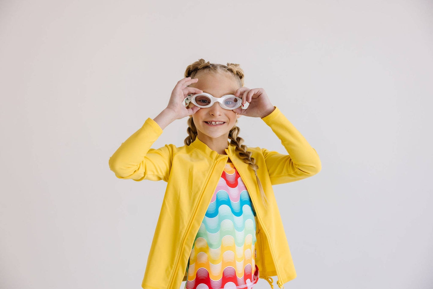 Splash Place Swim Goggles - Strawberry Fields Swim Goggles