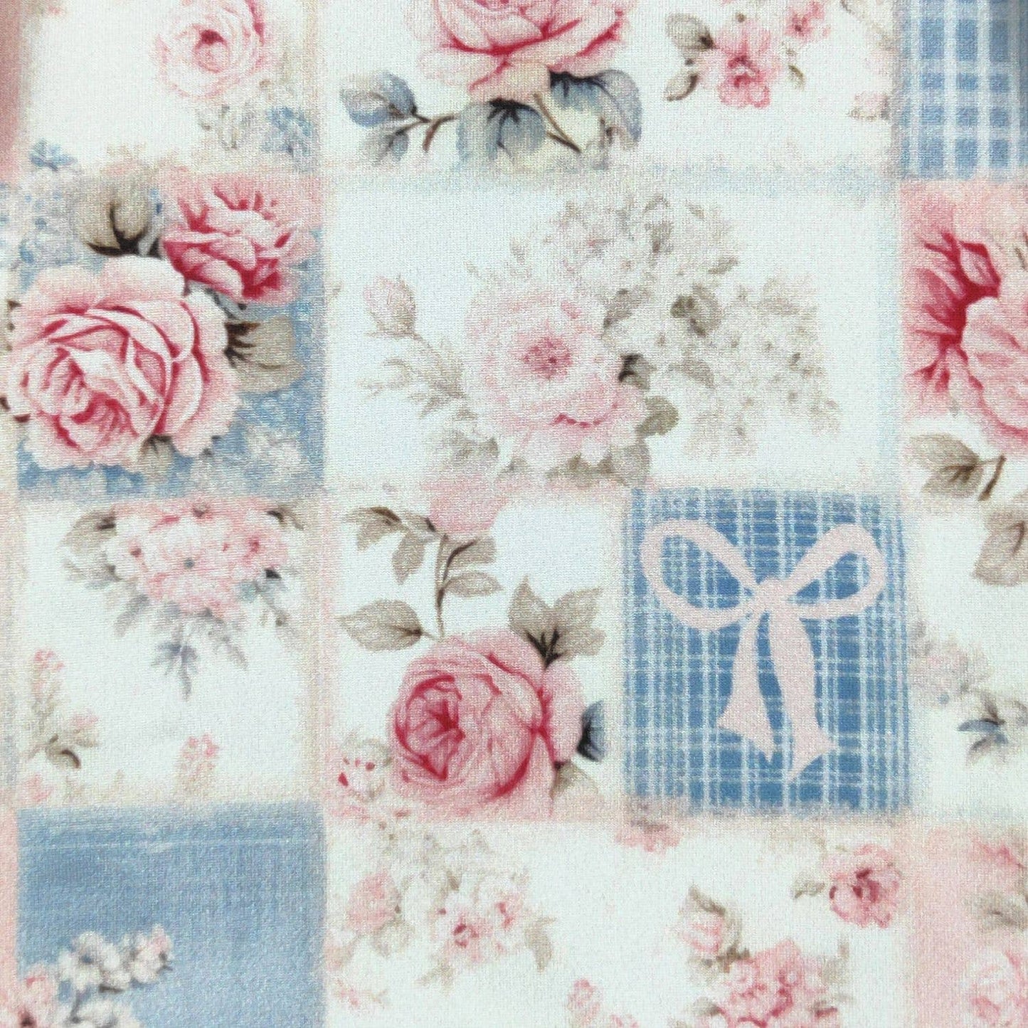 Patchwork Rose Baby Gown