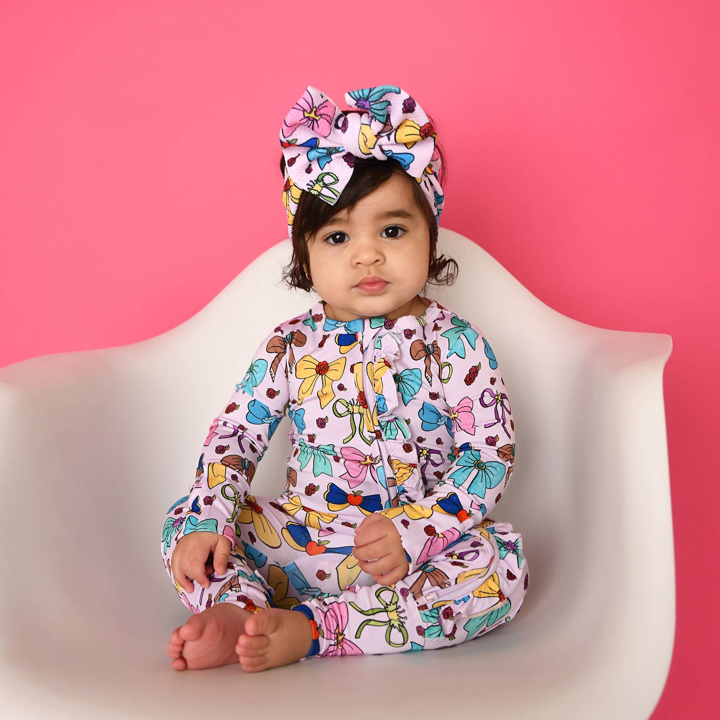 Princess HEADWRAP Baby Toddler Floral Hair Accessories