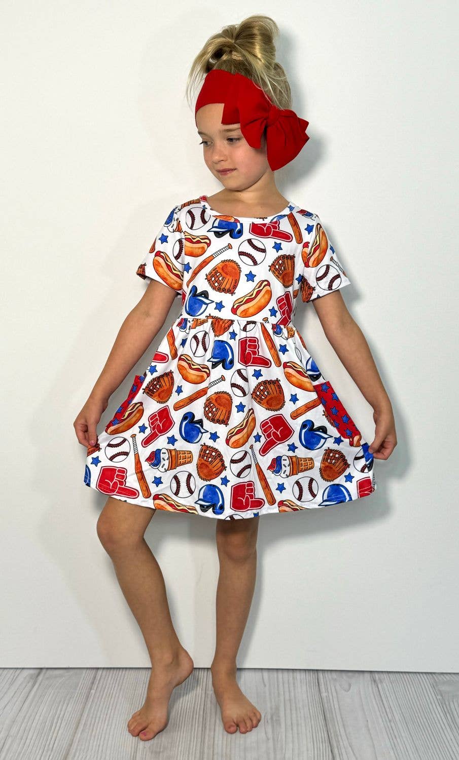 Ballpark Bash Girls Dress