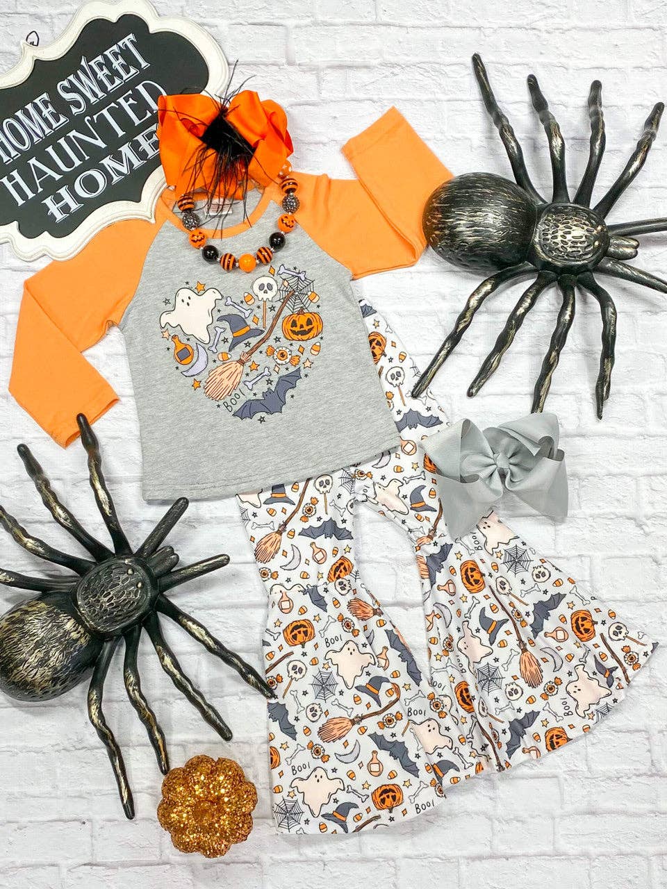 Halloween Haze Flared Pants Set