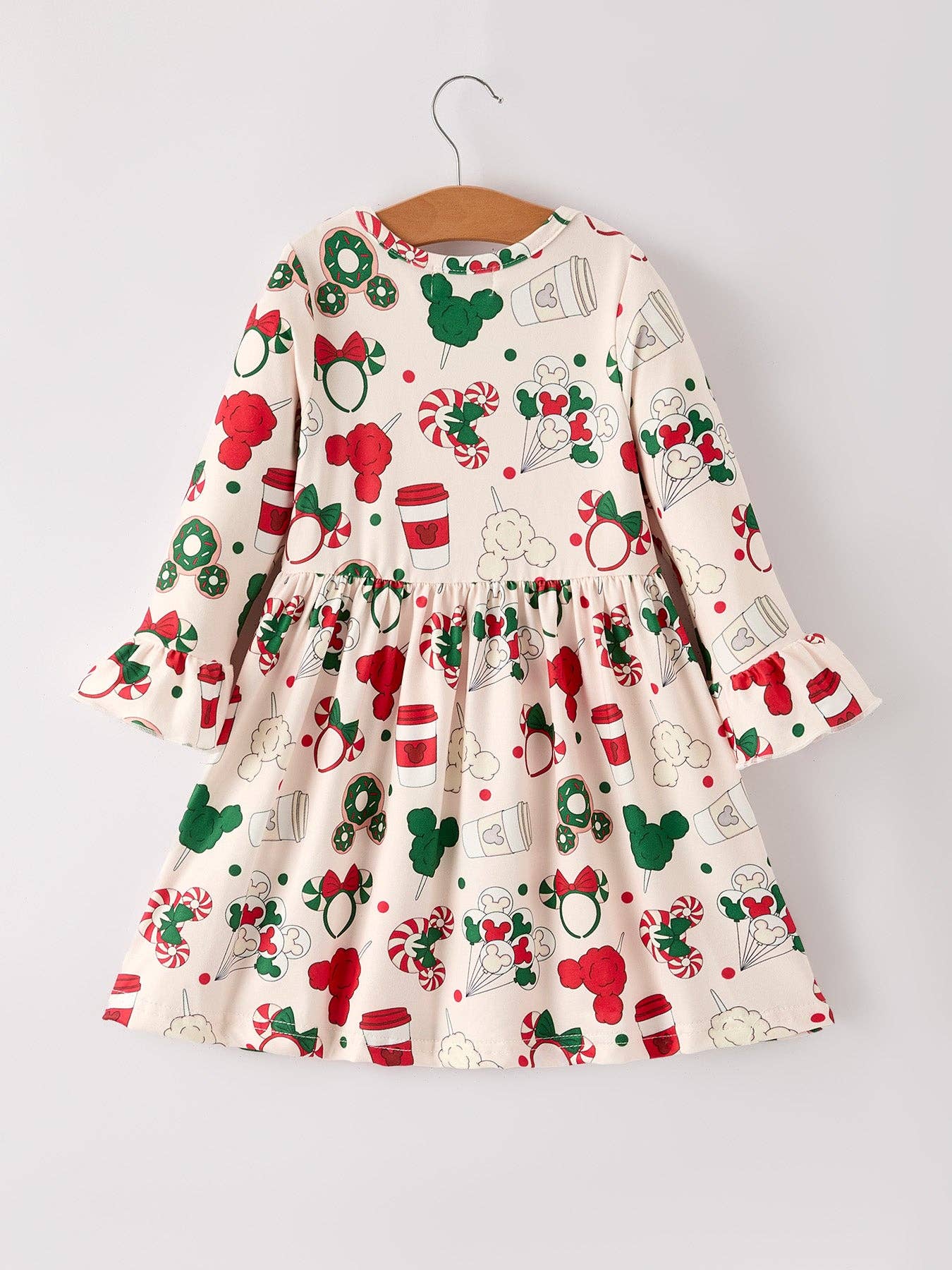 Rylee Faith Designs - Merry Christmas Dress – Featuring Candy, Coffee, and Characters