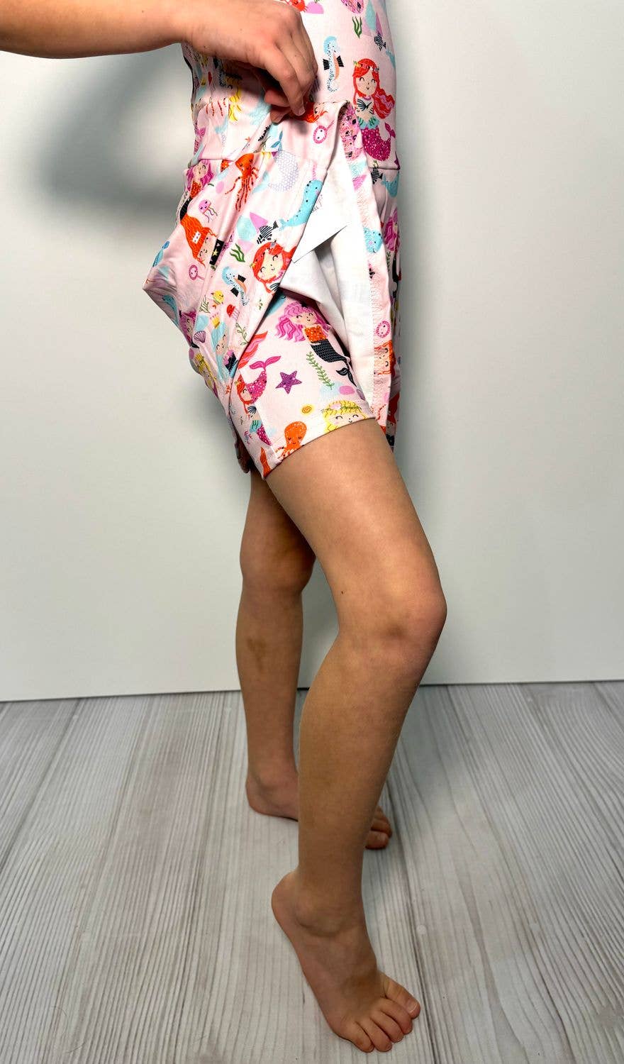 Mermaid Squad Athletic Girls Dress