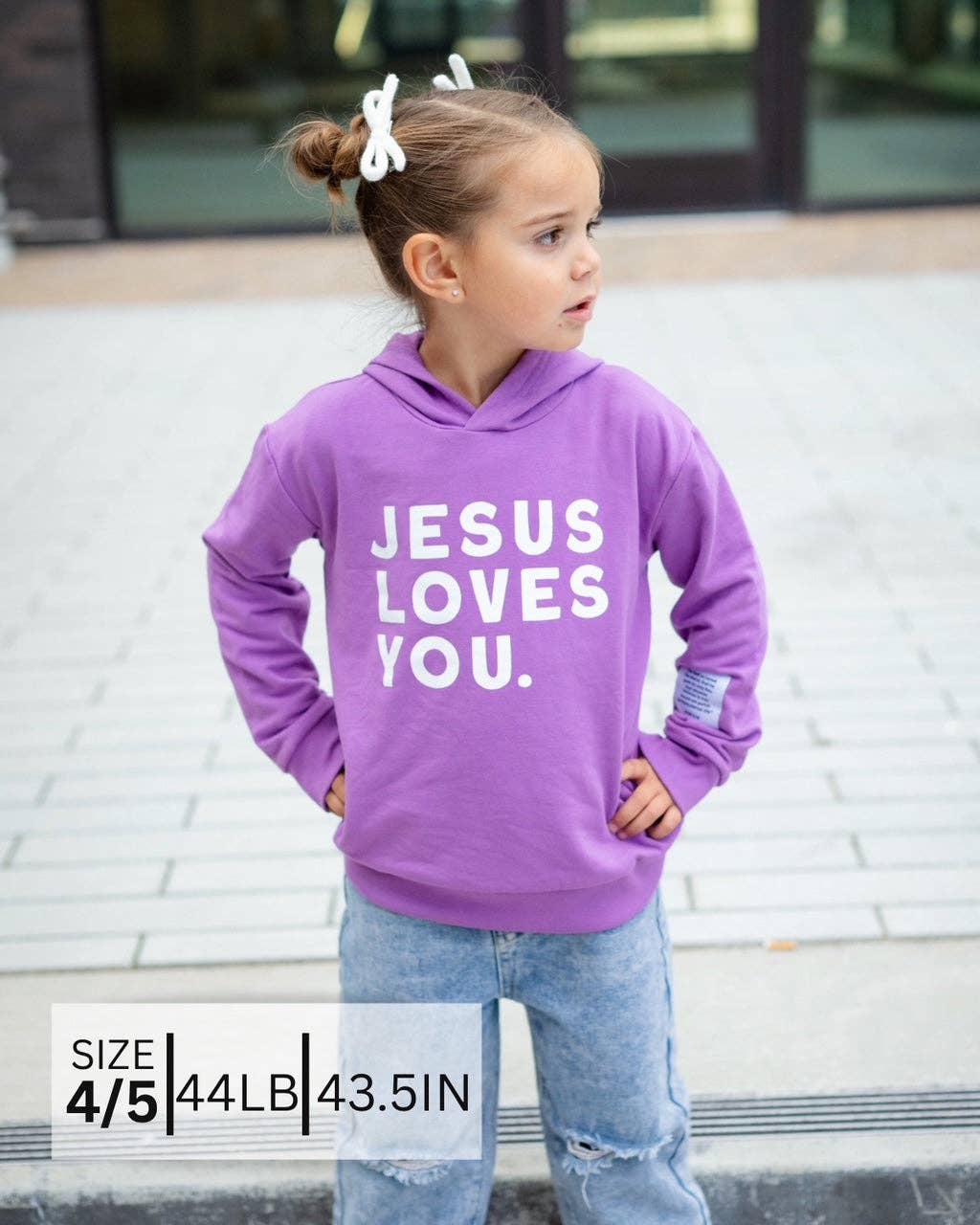 BRVE by Fletch - Jesus Loves You Hoodie