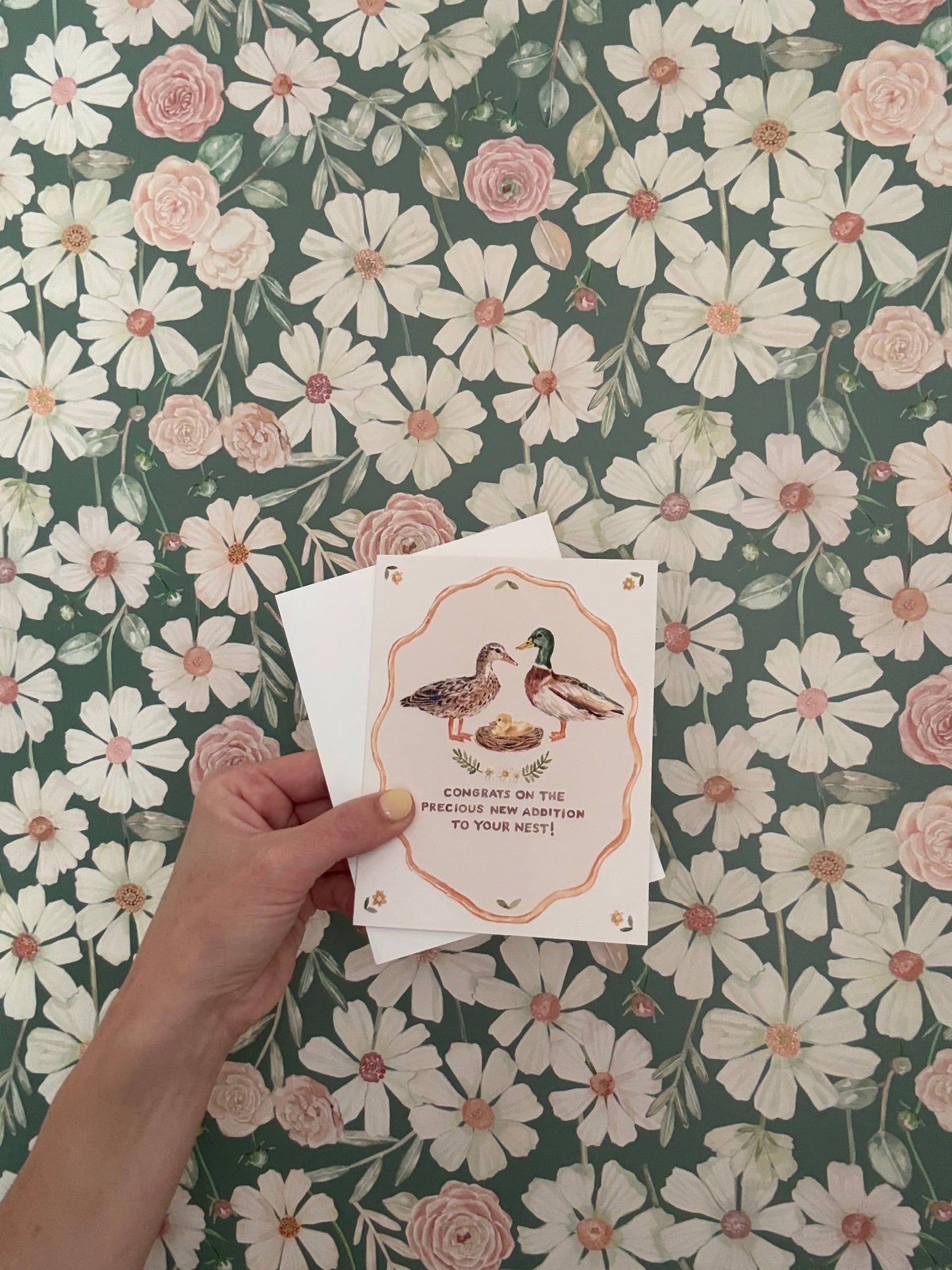 Baby Little Duckling Greeting Card