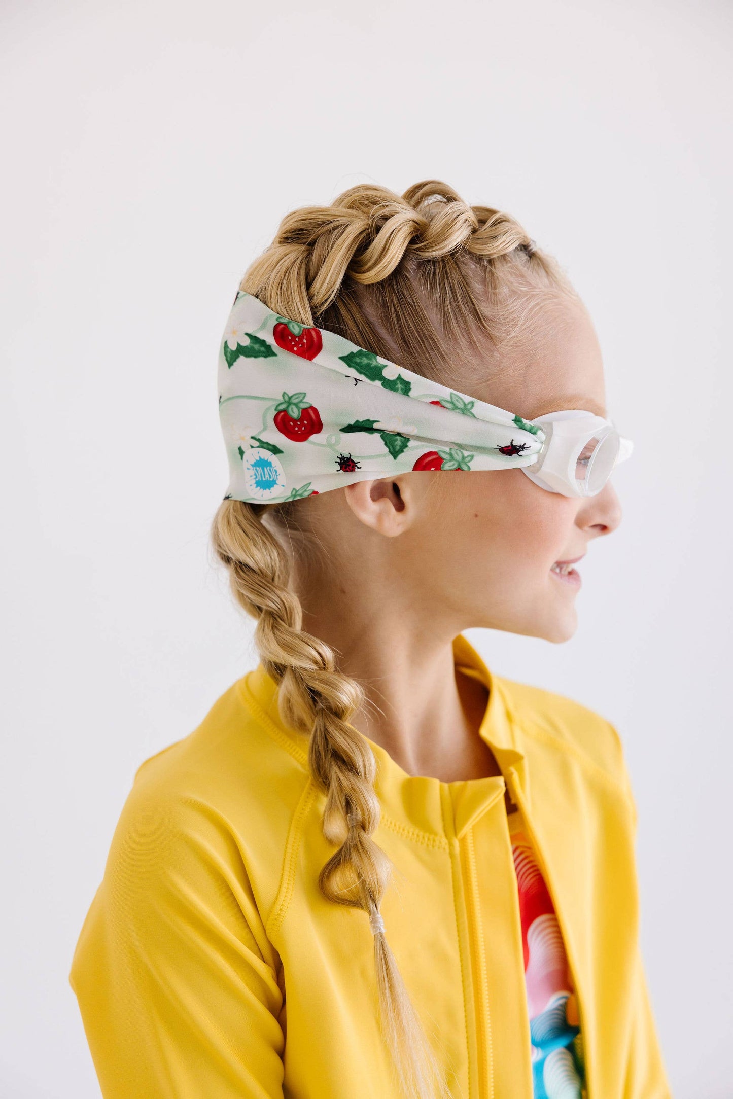Splash Place Swim Goggles - Strawberry Fields Swim Goggles