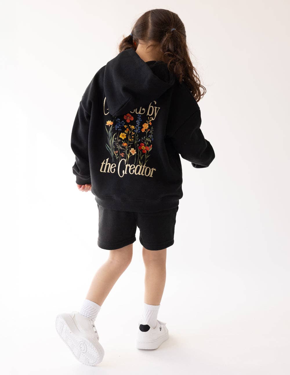 Elevated Faith - Created by the Creator Kids Hoodie