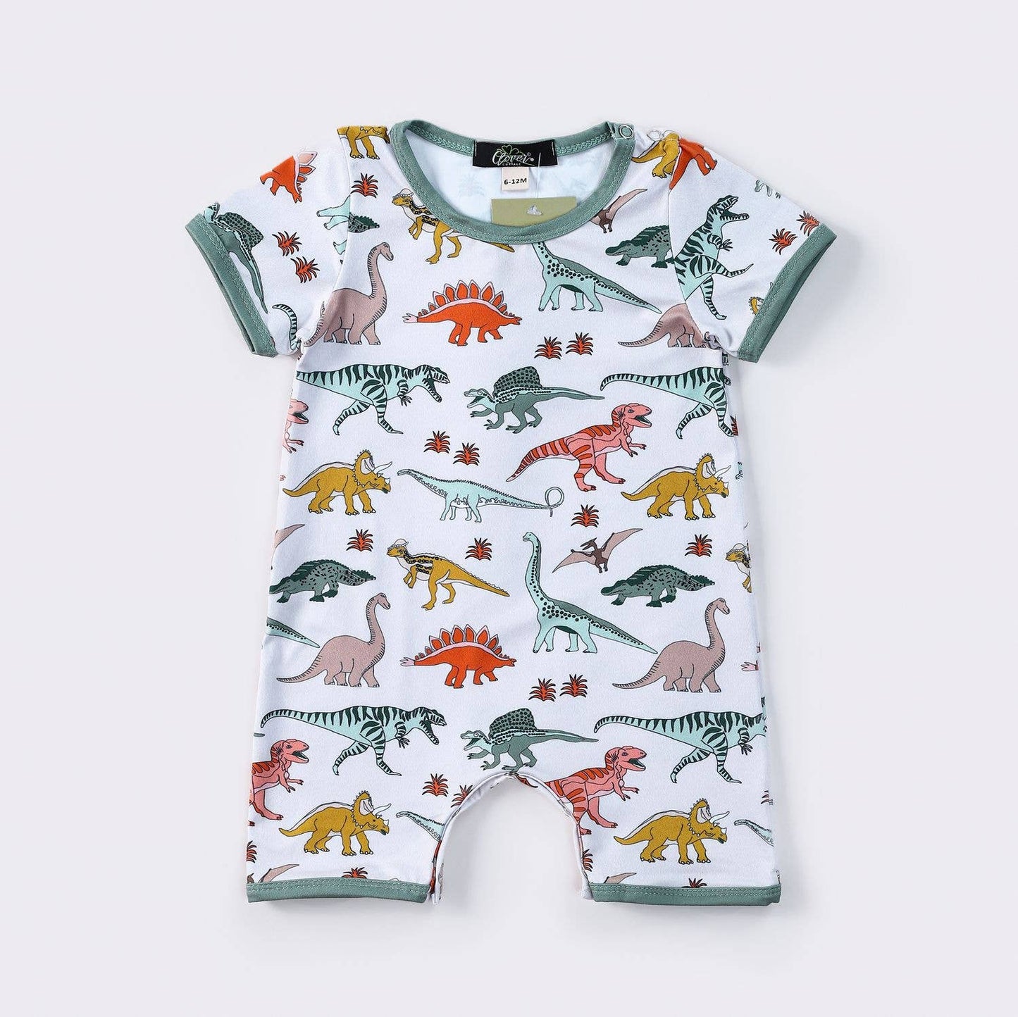 Clover Cottage - Mesozoic Boy Romper