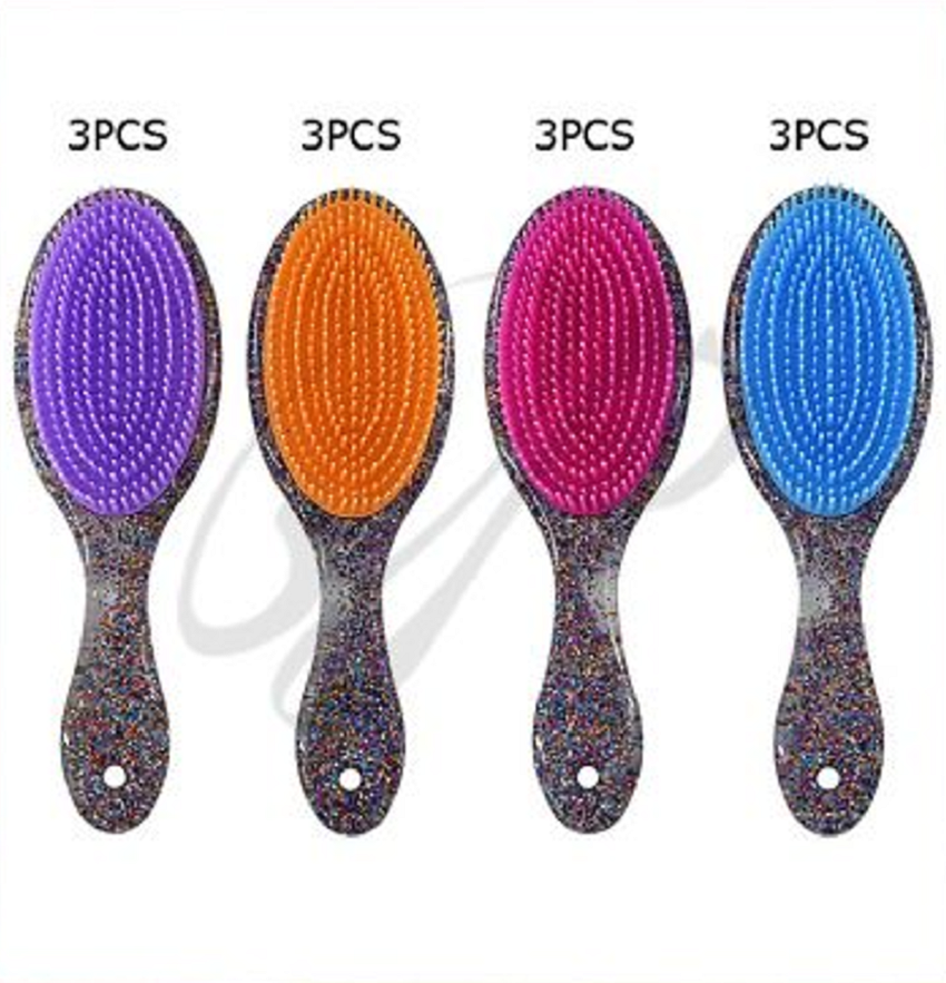 Hair Brush with Mirror Set
