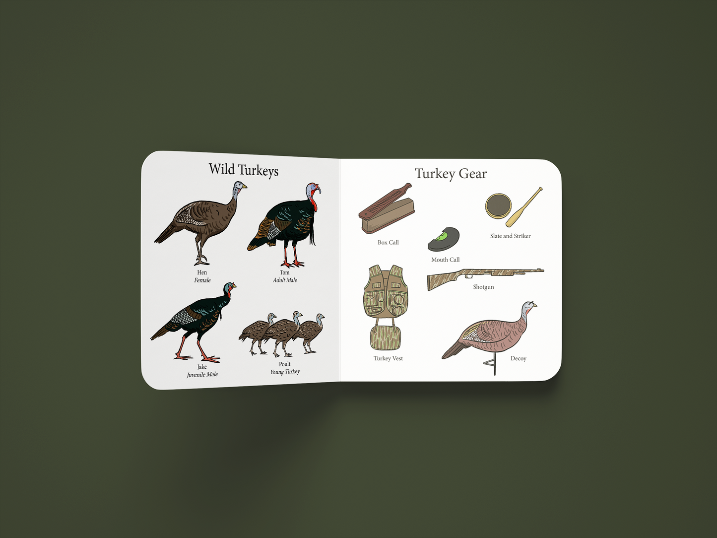 Explore the Outdoors Books - Turkey Season Children's Book
