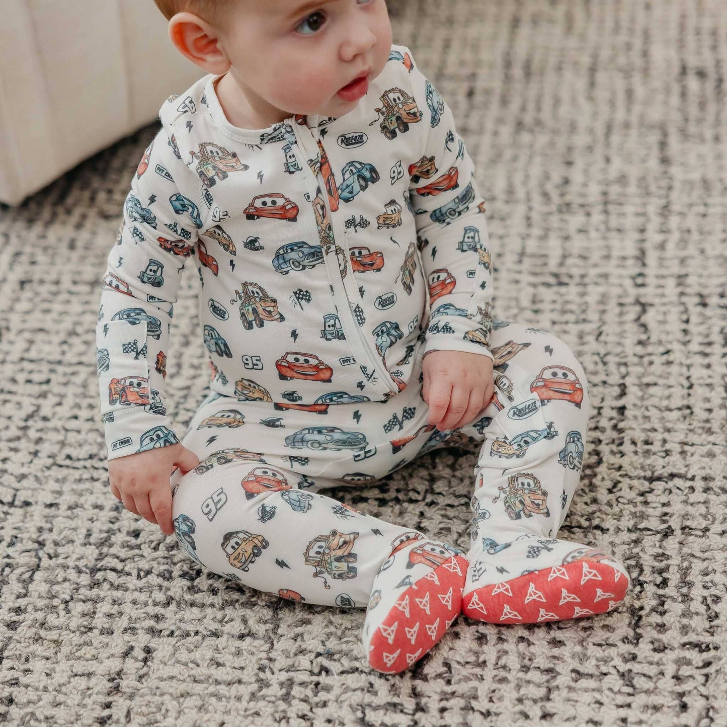 Copper Pearl - Zip-Up Footie Pajama - Disney Pixar Cars