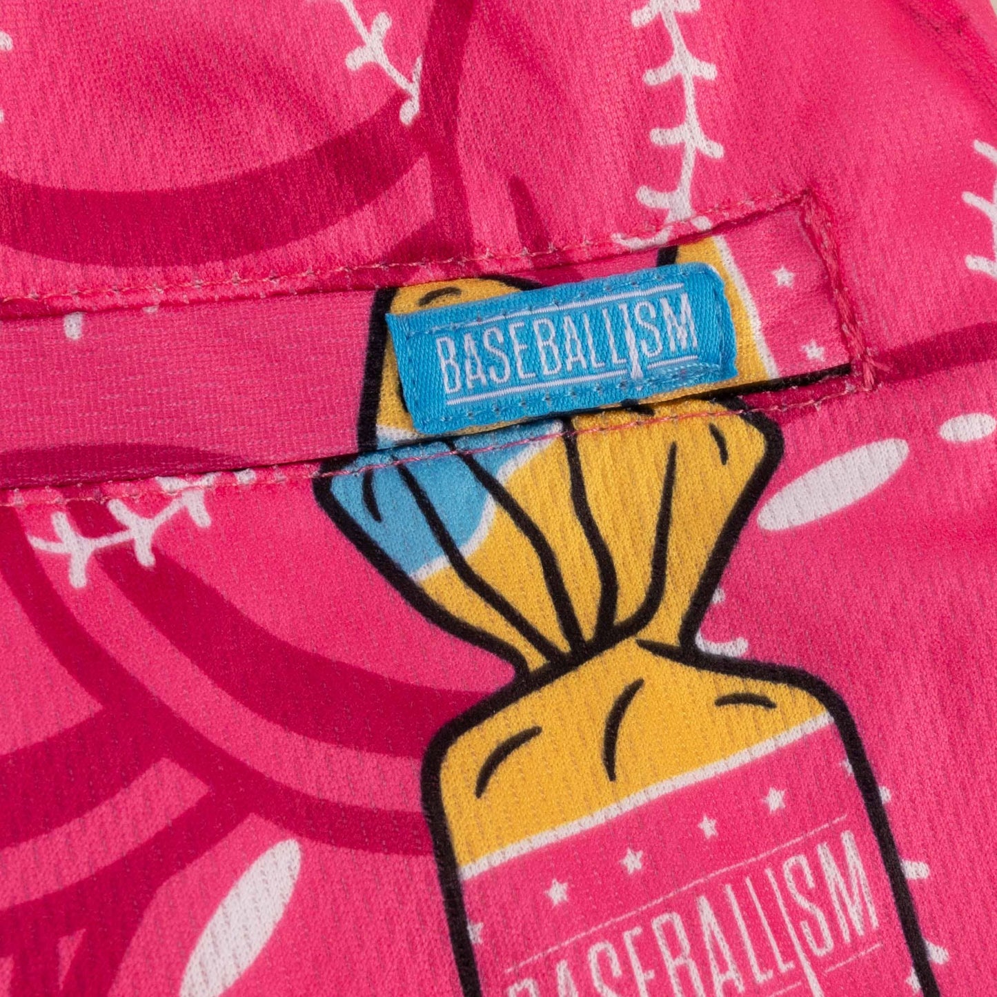 Baseballism- Doubles and Bubbles Diamond Air Mesh Shorts - Youth