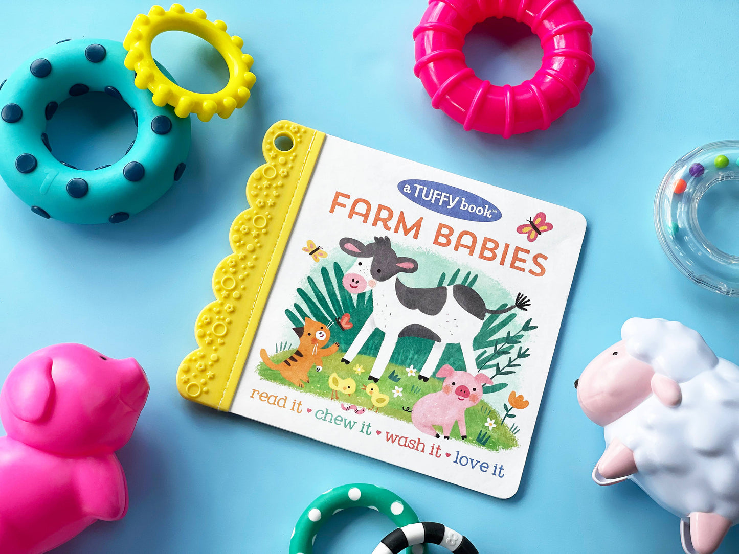 Cottage Door Press - Farm Babies (Tuffy Teether Indestructible Book)