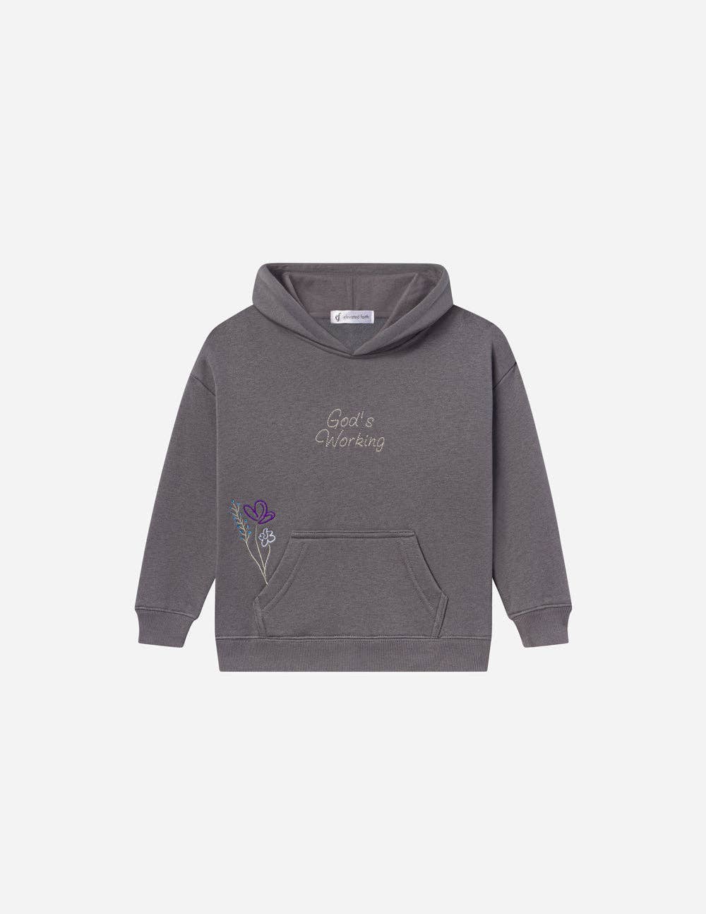 Elevated Faith - God's Still Working Kids Hoodie