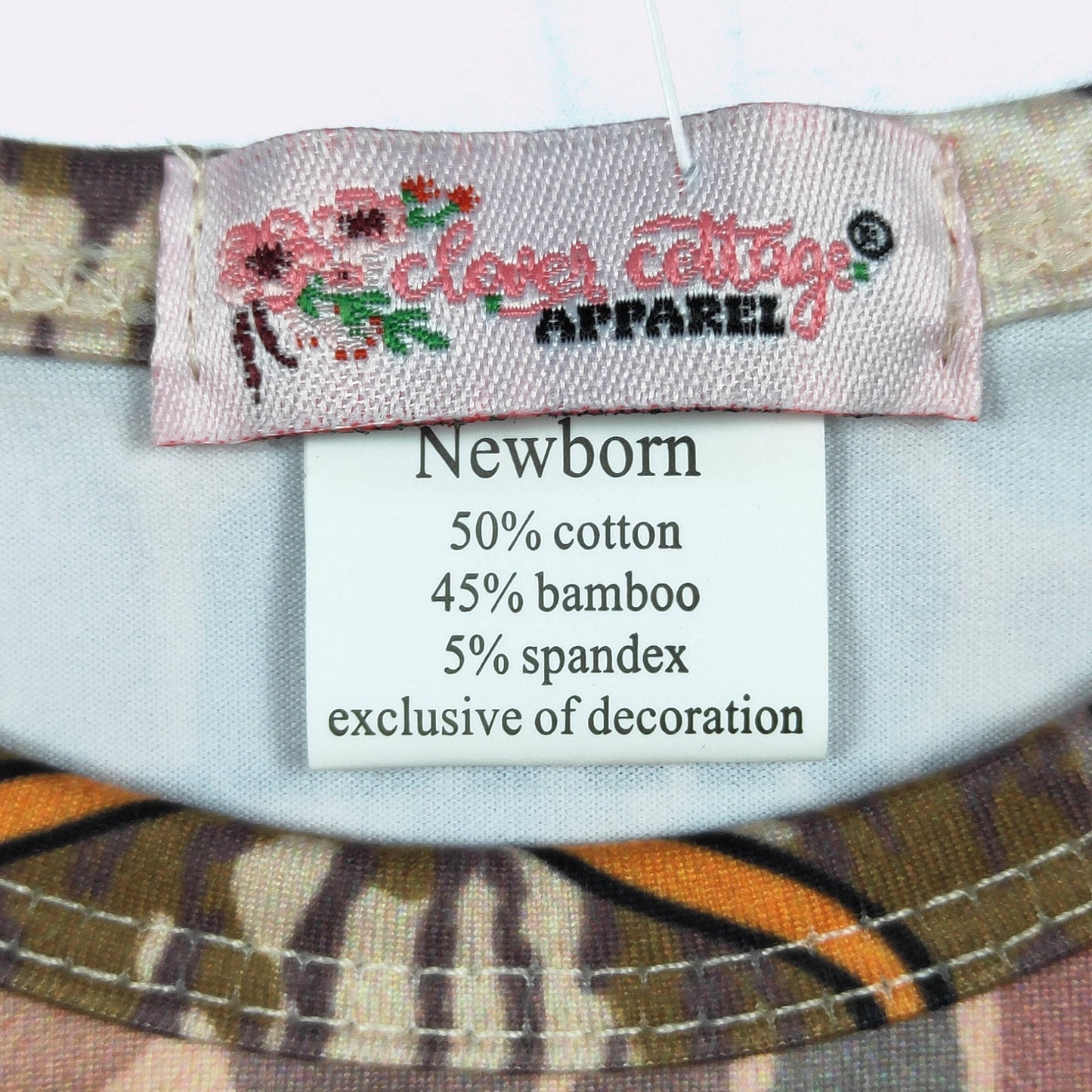 Clover Cottage - Camo Patchwork Baby Gown