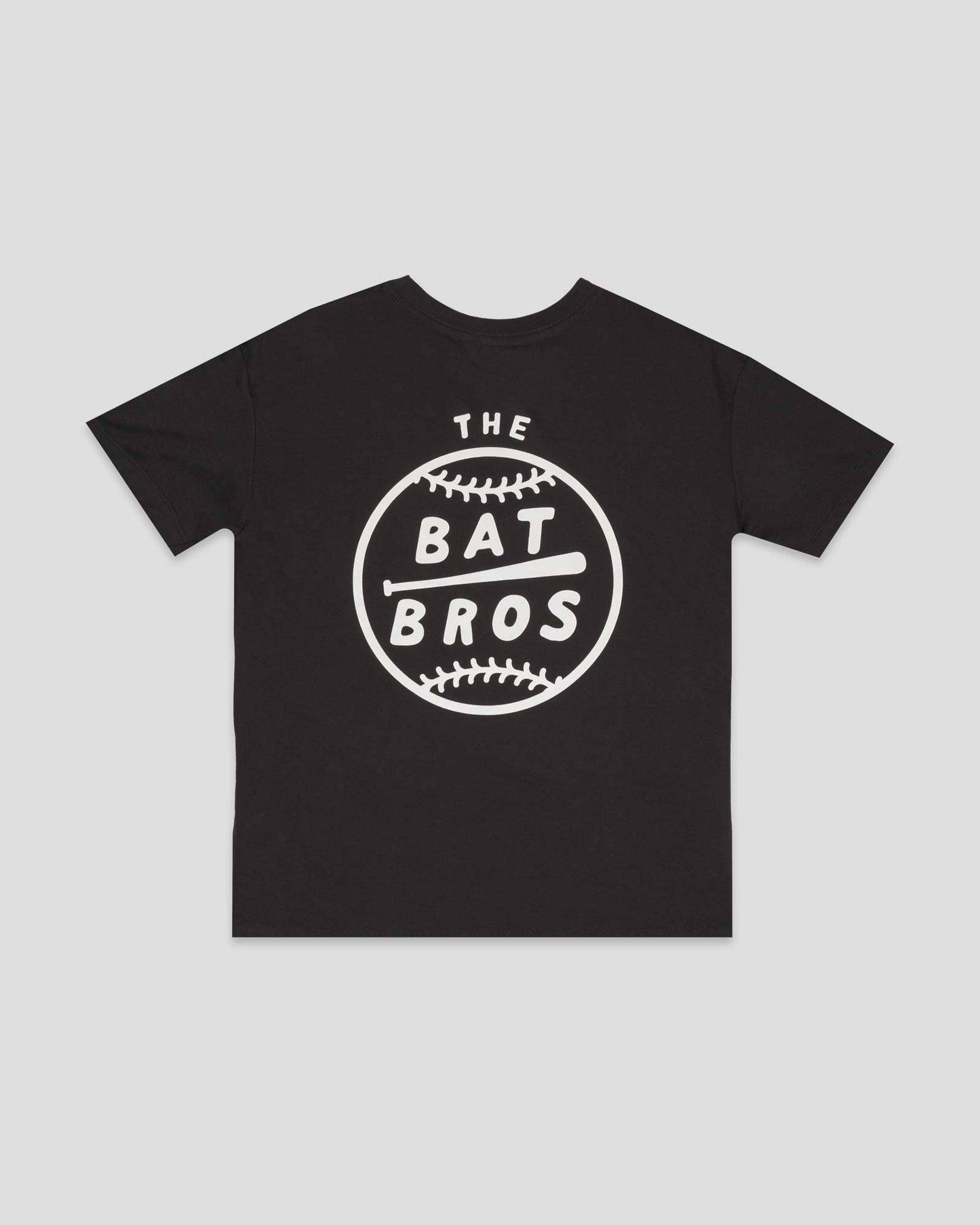 Baseballism - Bat Bros B Script T-Shirt - Youth