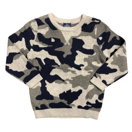 Bear Camp - Camo Pullover Sweater- Baby , Toddler & Small Boys